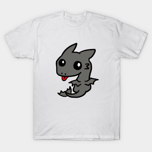 Night Fury Toothless T-Shirt by mayying